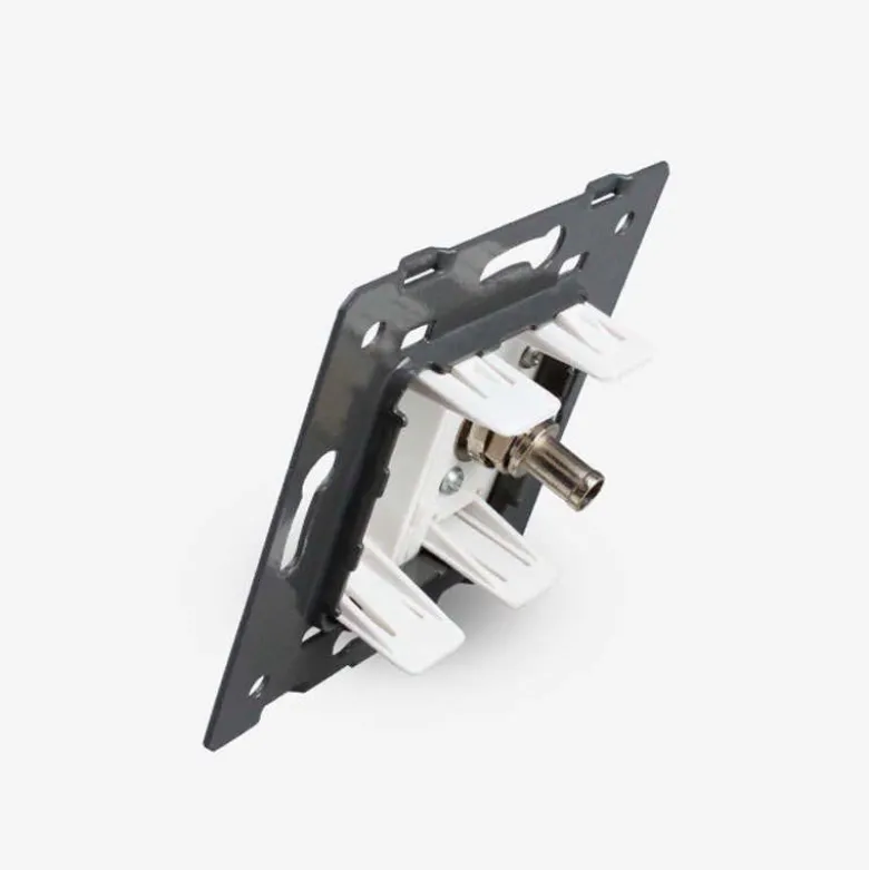 Conector SAT blanco para mecanismo de empotrar LIVOLO