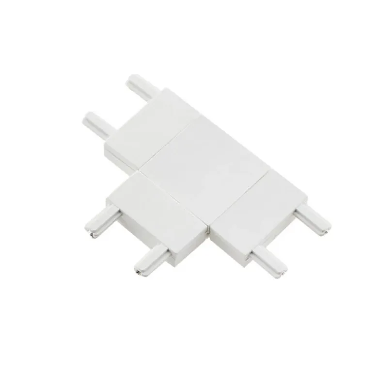 Conector T Carril SLIM 48V, blanco