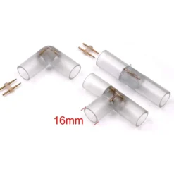 Conector T Led NEON Flex 220V monocolor, Ø16mm
