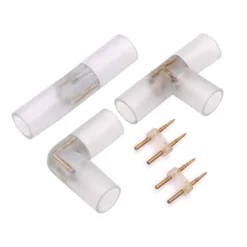Conector T Led NEON Flex 220V monocolor, Ø16mm