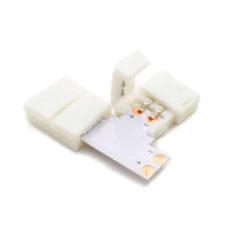 Conector T para tiras monocolor 2 Pin - 10mm