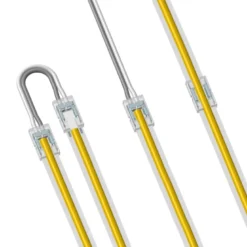 Conector Transparente cable 15cm para unión de tiras LED COB + SMD - 8mm