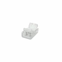 Conector Transparente para unión de tiras LED COB + SMD - 10mm