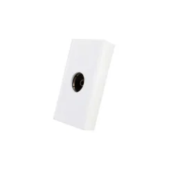 Conector TV blanco para mecanismo de empotrar LIVOLO
