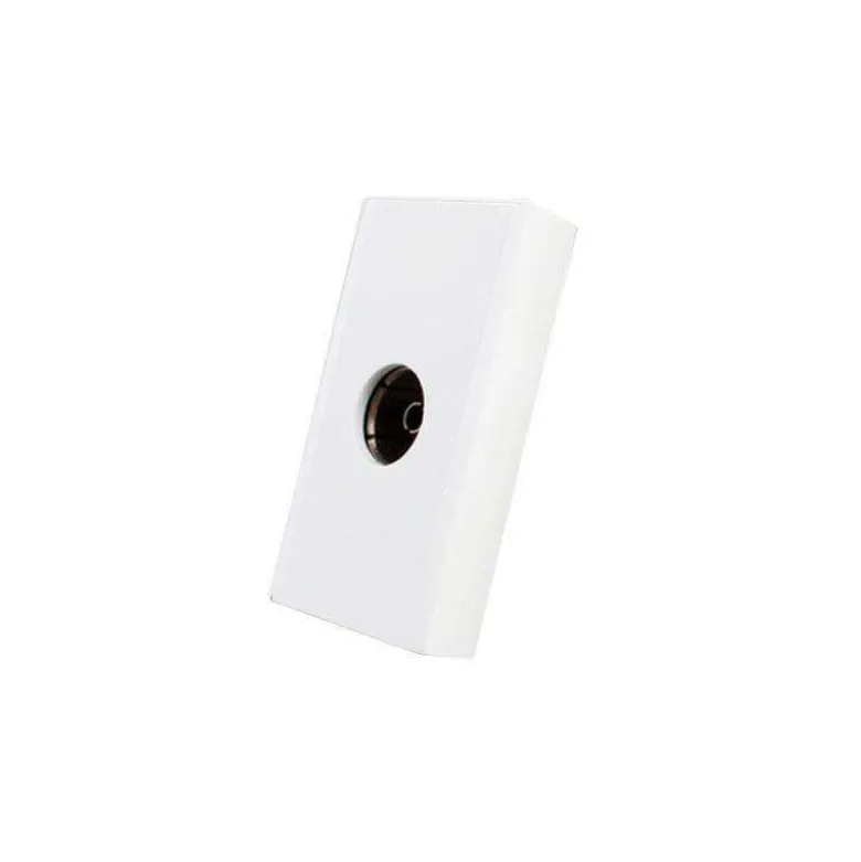 Conector TV blanco para mecanismo de empotrar LIVOLO