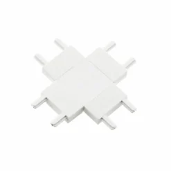 Conector X Carril SLIM 48V, blanco