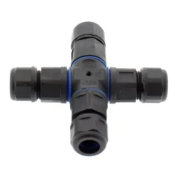 Conector X IP68, 110mm, Ø12-6mm, 3 cables 0.5-2.5mm2, 16A