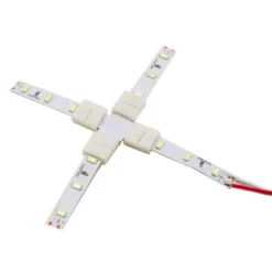 Conector X para tiras monocolor 2 Pin - 8mm