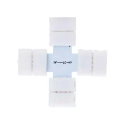 Conector X para tiras RGBW 5 Pin - 12mm