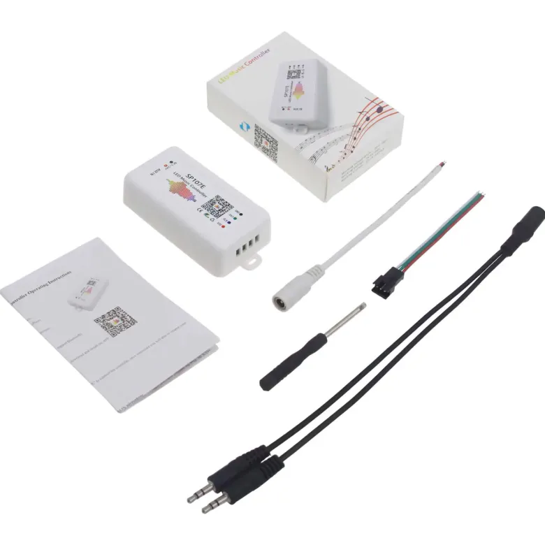 Controlador Bluetooth, DC5-24V, SPI Music