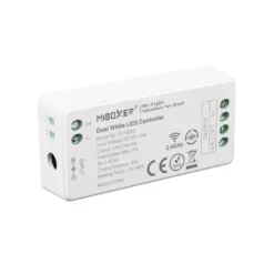 Controlador CCT blanco dual mini RF 4 zonas 12A