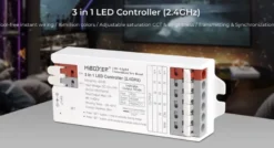 Controlador E3 - 2.4G RF, DC12-24V, 12A, 3 en 1 RGB+RGBW+RGBCCT
