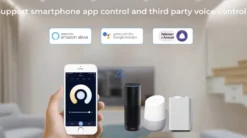 Controlador E2 - WiFi + 2.4G RF + Bluetooth, DC12-24V, 12A, 2 en 1, mono + CCT