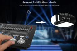 Controlador E3 - WiFi + 2.4G RF + Bluetooth, DC12-24V, 12A, 3 en 1, RGB+RGBW+RGBCCT