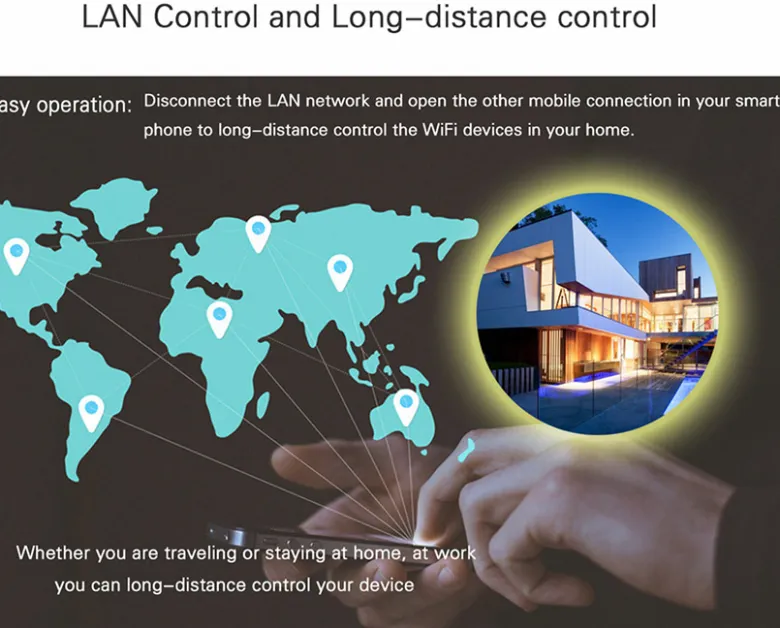 Controlador Open Lit RGB, WiFi APP, Alexa Voice Control