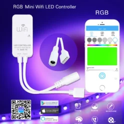 Controlador Open Lit RGB, WiFi APP, Alexa Voice Control