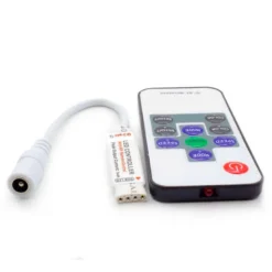 Controlador RF Mini tira led RGB + mando