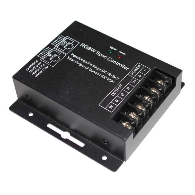 Controlador RF RGBW táctil empotrable