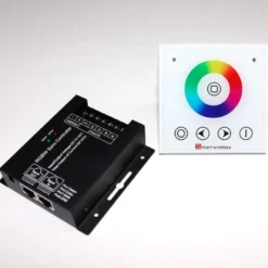 Controlador RF RGBW táctil empotrable