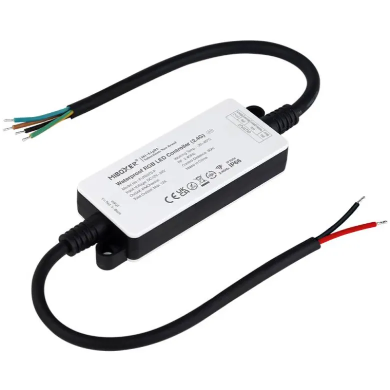Controlador RGB 2.4G DC12-24V 12A, IP66