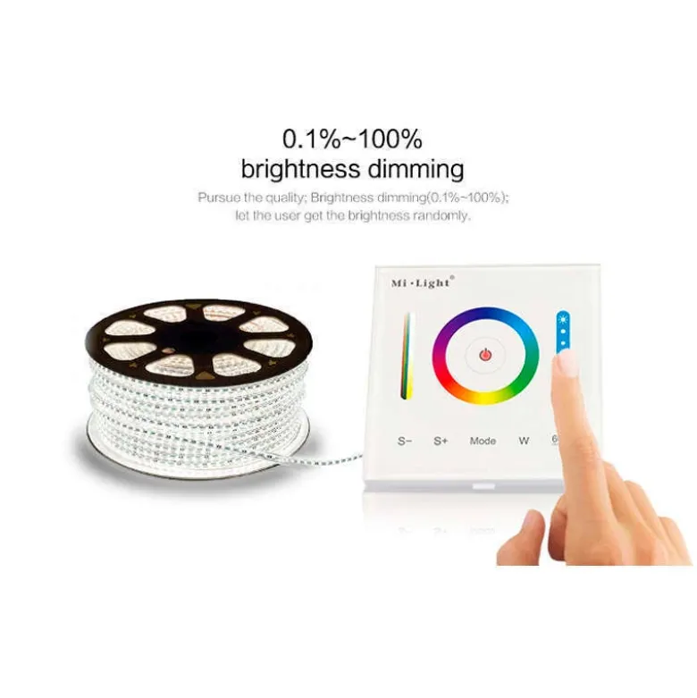 Controlador RGB/RGB+CCT táctil empotrable P3