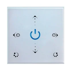 Controlador RGB táctil empotrable + mando a distancia RF