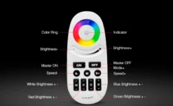 Controlador Sincronizado RGBW-RF + mando