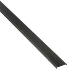 Cubierta negra para perfil LOHA/KAR/RUM/KAFFER, 2 metros