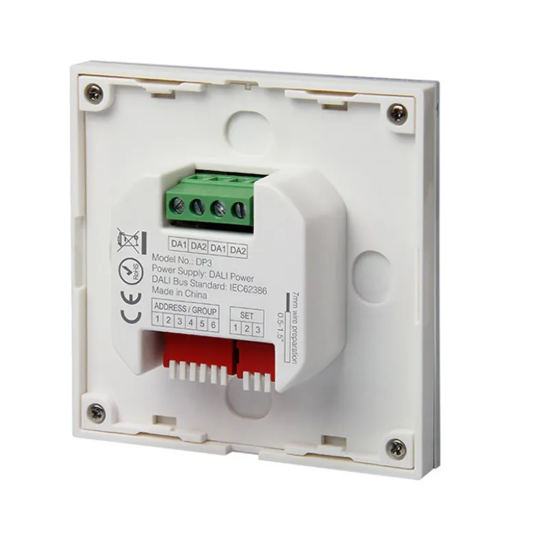DALI panel táctil RGB+CCT
