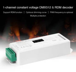 Decoder DMX512-RDM, Mono, 20A, 2.4Ghz RF