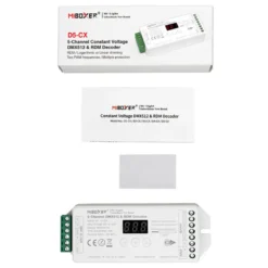 Decoder DMX512-RDM, RGB+CCT, 20A, 2.4Ghz RF