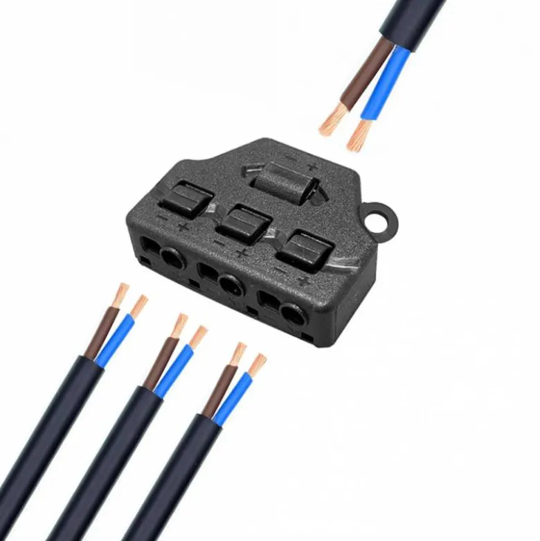 Distribuidor 1*2 a 3*2 cables 0-42V/9A