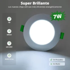 Downlight KRAMFOR 7W, UGR17, 3CCT