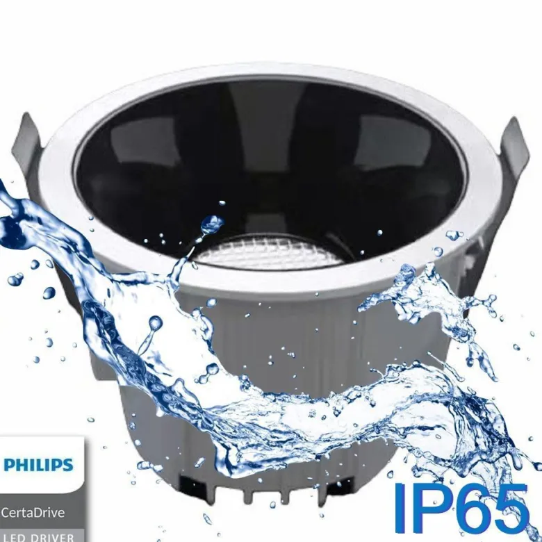 Downlight Led KOB Bridgelux, Driver Certadrive , 40W, CCT, IP65