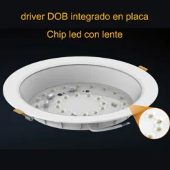 Downlight LED KRAMFOR 18W CCT Ajustable con Potencia Regulable Empotrable