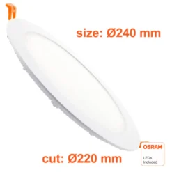 Downlight Led KRAMFOR 26W, OSRAM Chip, CCT ajustable