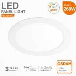 Downlight Led KRAMFOR 26W, OSRAM Chip, CCT ajustable