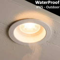 Downlight Led LUCERNA BRIDGELUX Chip, 8W, UGR 19, 36º, IP65, TRIAC, 4CCT, blanco