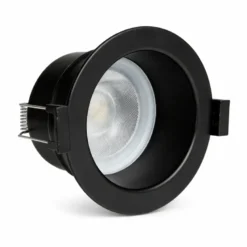Downlight Led LUCERNA BRIDGELUX Chip, 8W, UGR 19, 36º, IP65, TRIAC, 4CCT, negro