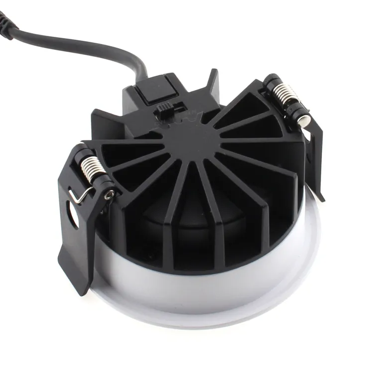 Downlight Led LUCERNA BRIDGELUX Chip, 12W, UGR 19, 100º, 3CCT, blanco