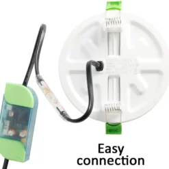 Downlight Led LUCERNA Frameless 6-9-12W, 4CCT, Ajustable 50-100mm, CRI92