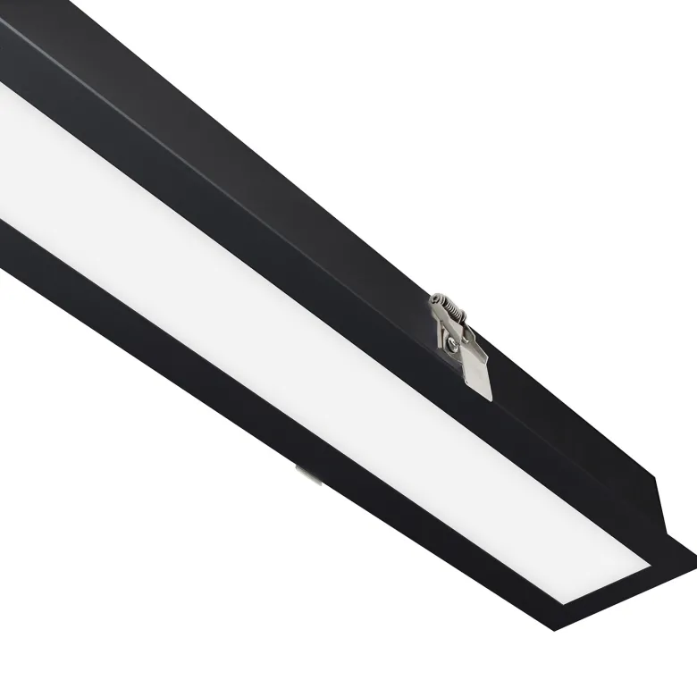 Downlight Led MOD, 24W, 120cm, negro
