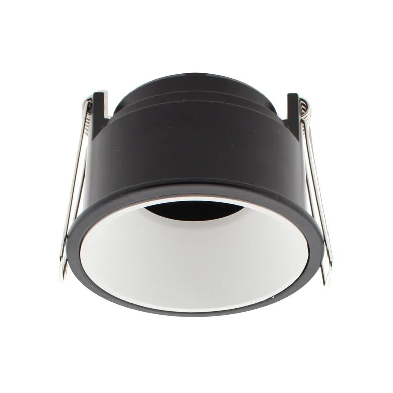 Downlight Led MOS UGR17 Round, 7W, negro/negro