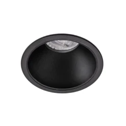 Downlight Led MOS UGR17 Round, 7W, negro/negro