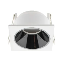 Downlight Led MOS UGR17 Square, 7W, blanco/blanco