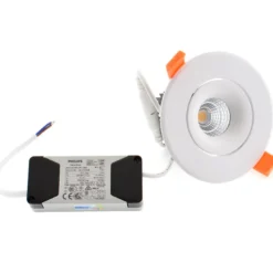 Downlight LUXON Chip Led CREE + Driver Regulable Triac, 12W