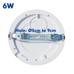 Downlight / Plafón Led BOL, 6W, LUMILED Chip, CCT ajustable