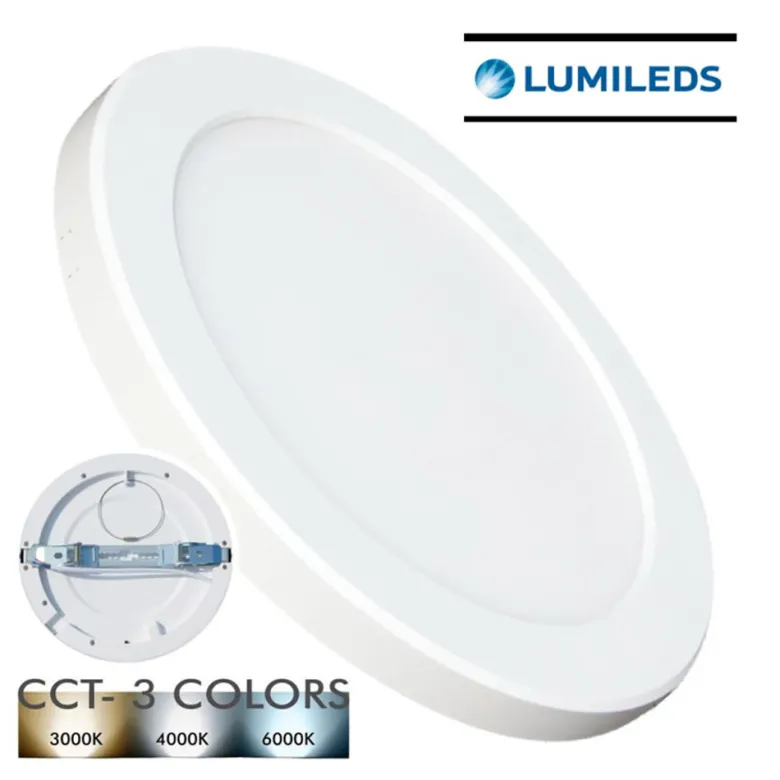 Downlight / Plafón Led BOL, 6W, LUMILED Chip, CCT ajustable