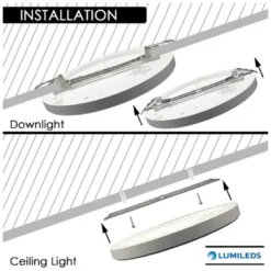 Downlight / Plafón Led BOL, 6W, LUMILED Chip, CCT ajustable