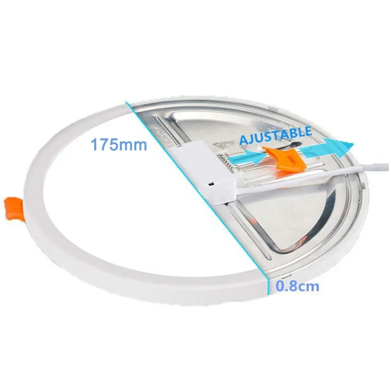 Downlight / Plafón Led KRAMFOR EPISTAR 15W Ajustable